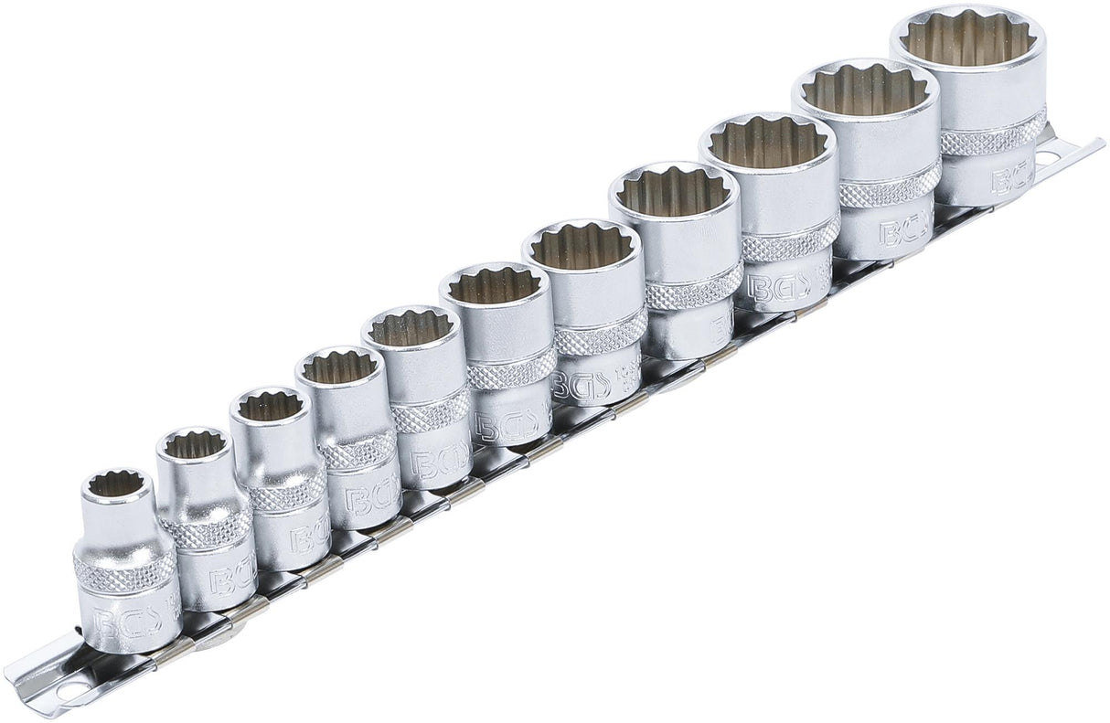 SOCKET SET, 12-POINT | 10 MM (3/8") DRIVE | INCH SIZES | 11 PCS. (9112)
