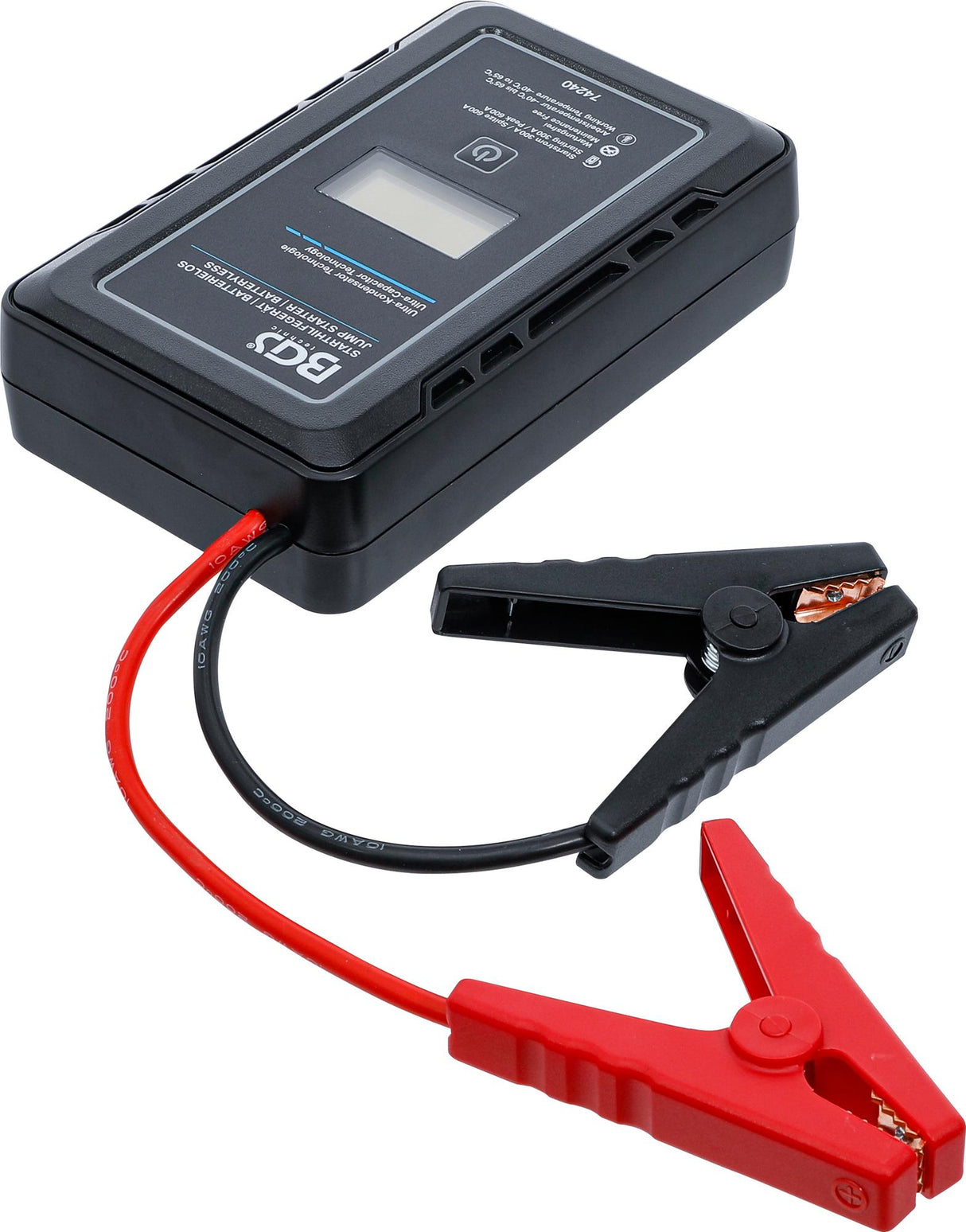 JUMP STARTER | BATTERYLESS | WITH ULTRA-CAPACITOR TECHNOLOGIE | 12 V / 300 A / 600 A (74240)