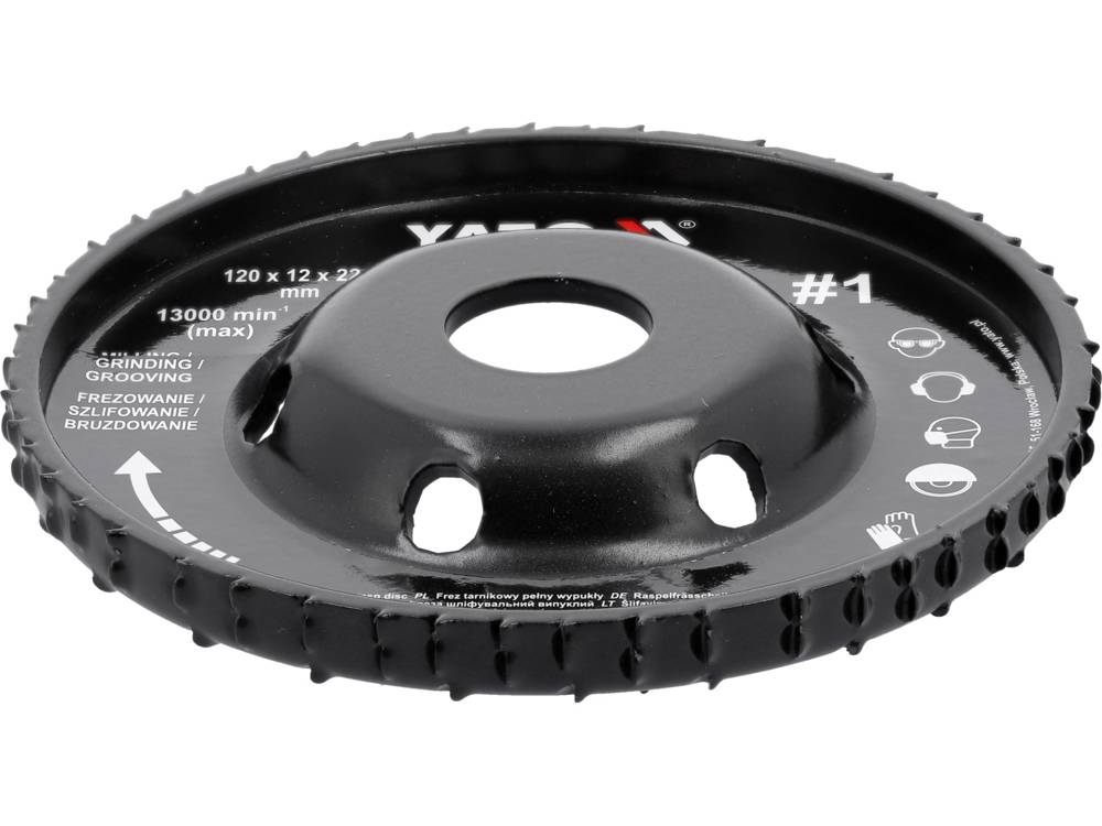 MILLING RASP WHEEL FOR ANGLE GRINDERS (YT-59182)
