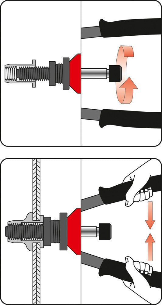 HAND NUT TOOL M3-M12 (YT-36128)