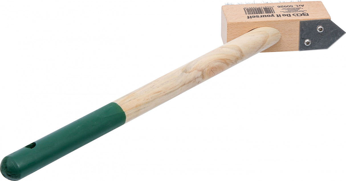 WEED BRUSH WITH SCRAPER | SHORT HANDLE | 300 MM (50926)