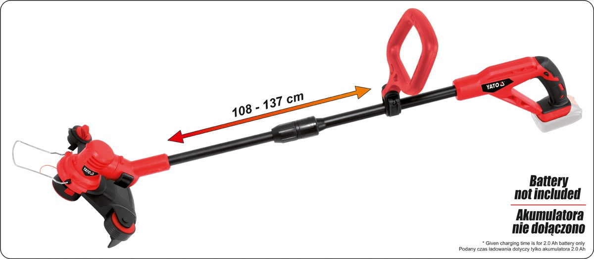 GRASS TRIMMER 18V - BODY (YT-82831)