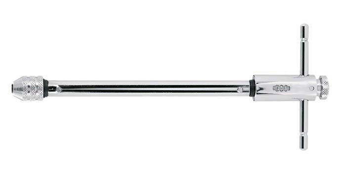 T-HANDLE RATCHET TAP WRENCH | 255 MM LENGTH, M3-M10 (EW-8033)