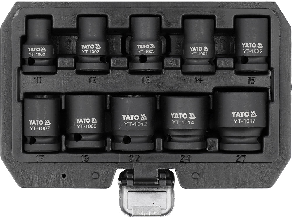 IMPACT SOCKET SET 1/2" (YT-10252)