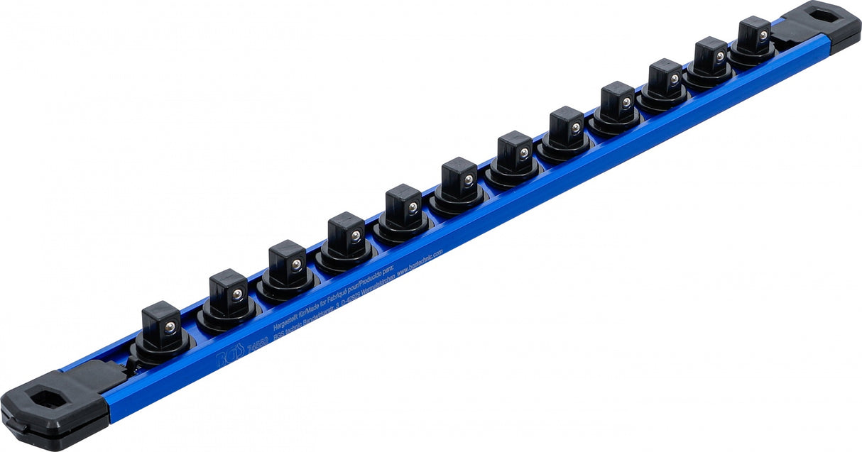 SOCKET HOLDER WITH SQUARE FOR 12 SOCKETS | MAGNETIC | FOR 10 MM (3/8") DRIVE (74550)