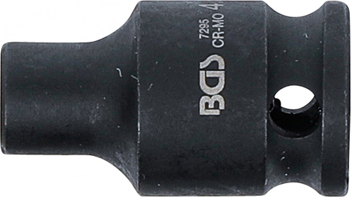 IMPACT SOCKET, HEXAGON | 6.3 MM (1/4") DRIVE | 4.5 MM (7295)
