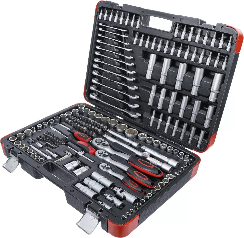 SOCKET SET | 6.3 MM (1/4") / 10 MM (3/8") / 12.5 MM (1/2") DRIVE | 216 PCS. (15216)