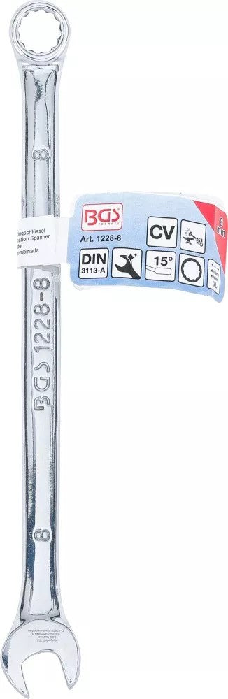 COMBINATION SPANNER | EXTRA LONG | 8 MM (1228-8)