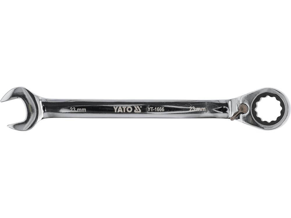 RATCHET COMBINATION WRENCH 23MM (YT-1666)