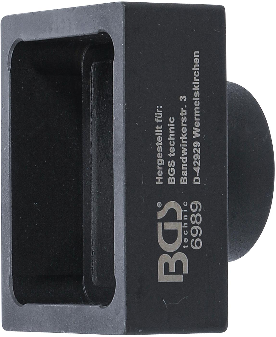 AXLE CLAMP NUT WRENCH | FOR DAF, MAN, MERCEDES-BENZ, KÄSSBOHRER, SETRA | 56 MM (6989)