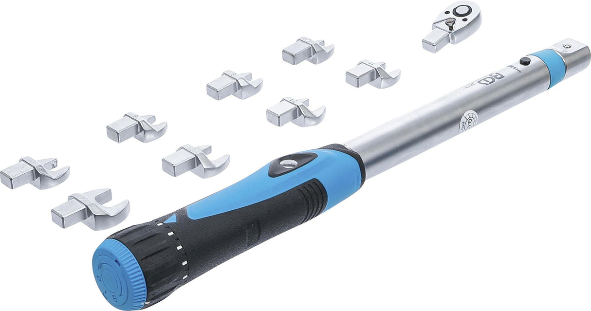 TORQUE WRENCH SET | 6.3 MM (1/4") | 10 - 50 NM | 10 PCS. (2813)