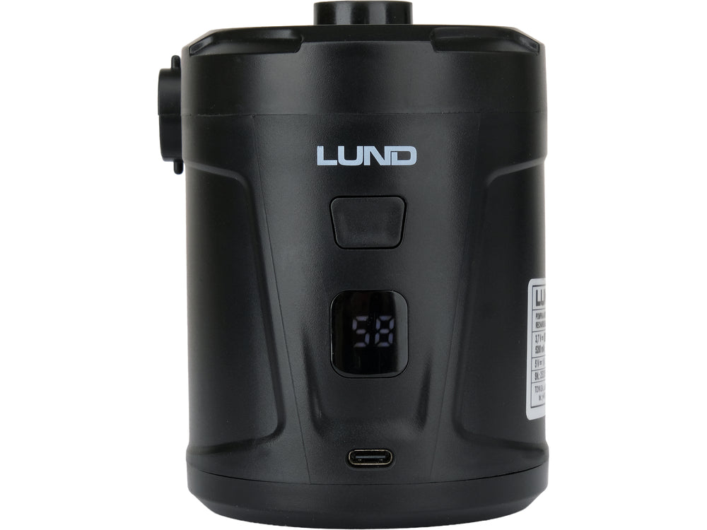 RECHARGEABLE AIR PUMP FOR MATTRESSES, BOATS, ETC. | 280L/MIN (82150)