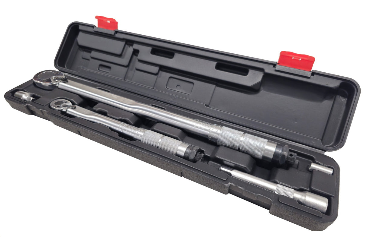 SET OF TORQUE WRENCHES | 6.3 MM (1/4") / 12.5 MM (1/2") | 5 PCS. (TW1412)