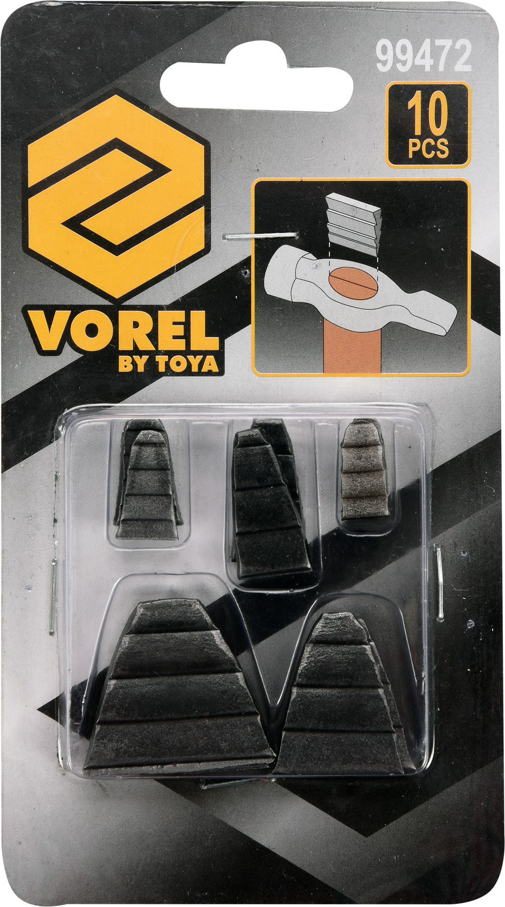 10 PCS HAMMER WEDGE SET (99472)