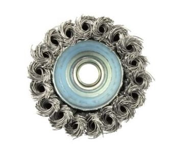 TWISTED WIRE CUP BRUSH | TWISTED / WITH RING | M14 | Ø 65 MM (ES740065R)