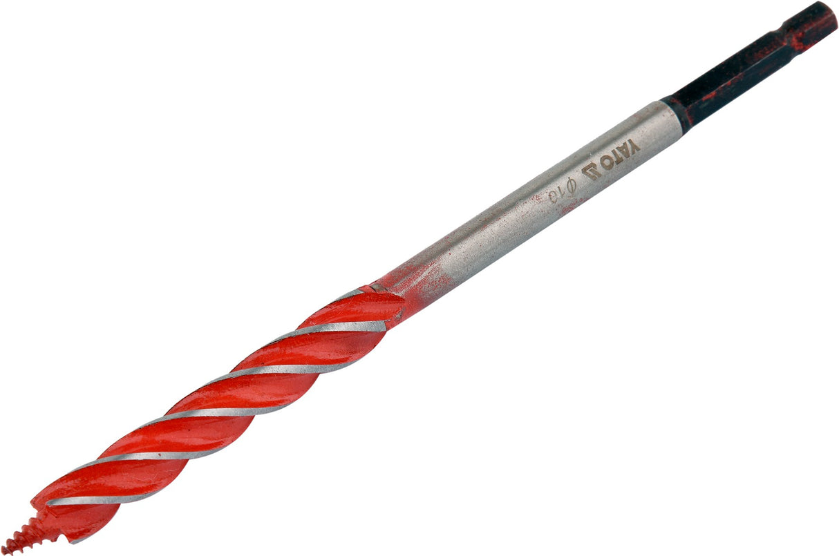 AUGER DRILL BIT 10MM HEX (YT-44680)