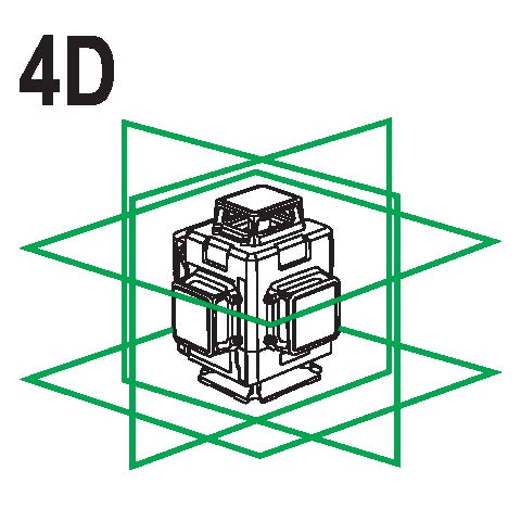 4D A+ GREEN LASER WITH ACCESSORIES (YT-30417)