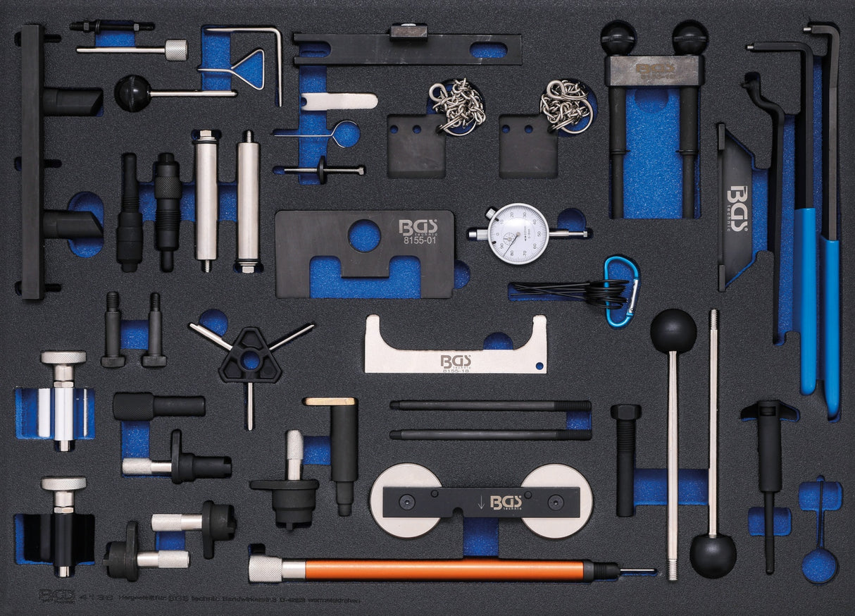 TOOL TRAY 3/3: ENGINE TIMING TOOL SET | FOR FORD, VAG, MAZDA, VOLVO (4136)