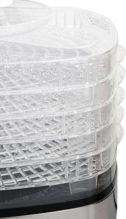 FOOD DEHYDRATOR 5 TRAYS 420-500W TIMER (68271)