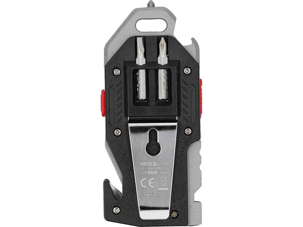 MULTIFUNCTIONAL FLASHLIGHT 6IN1 400LM (YT-085609)