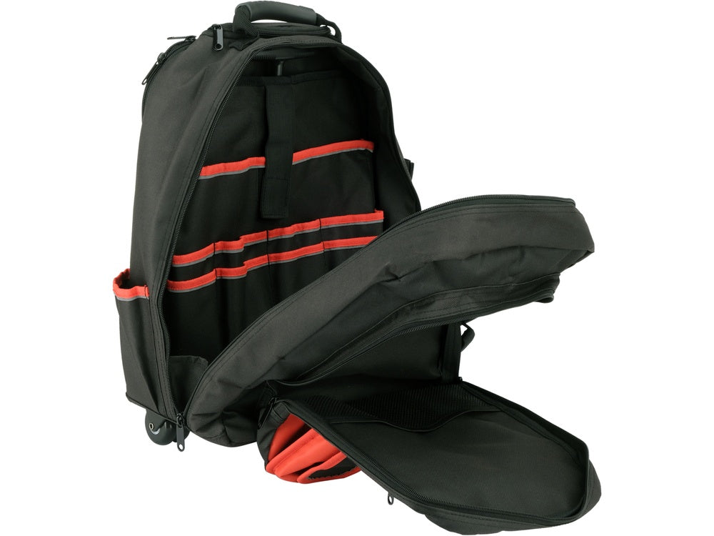 TROLLEY TOOL BACKPACK WITH HARD BASE 27L (YT-74287)