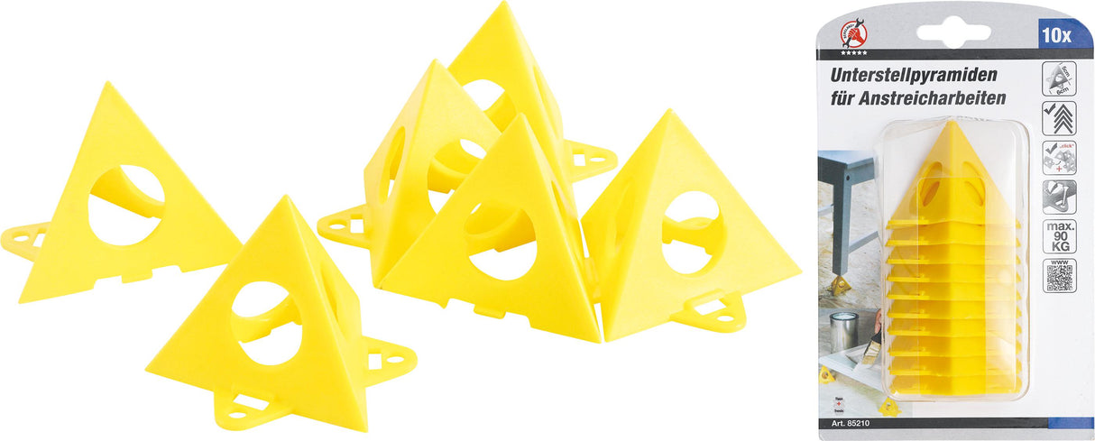 PAINTING STANDS / PYRAMIDS FOR PAINTING WORK | 10 PCS. (85210)