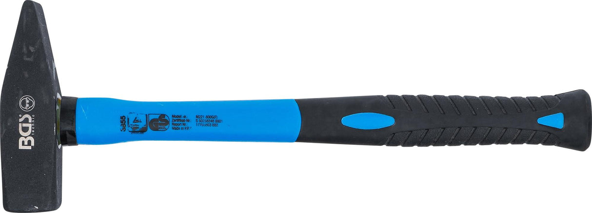 MACHINIST'S HAMMER | FIBREGLAS SHAFT | DIN 1041 | 800 G (3855)