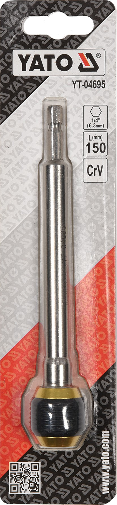 SCREWDRIVER BIT HOLDER 1/4 X150MM (YT-04695)