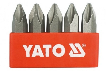 SCREWDRIVER BIT PH2 5/16" 5PCS (YT-2810)