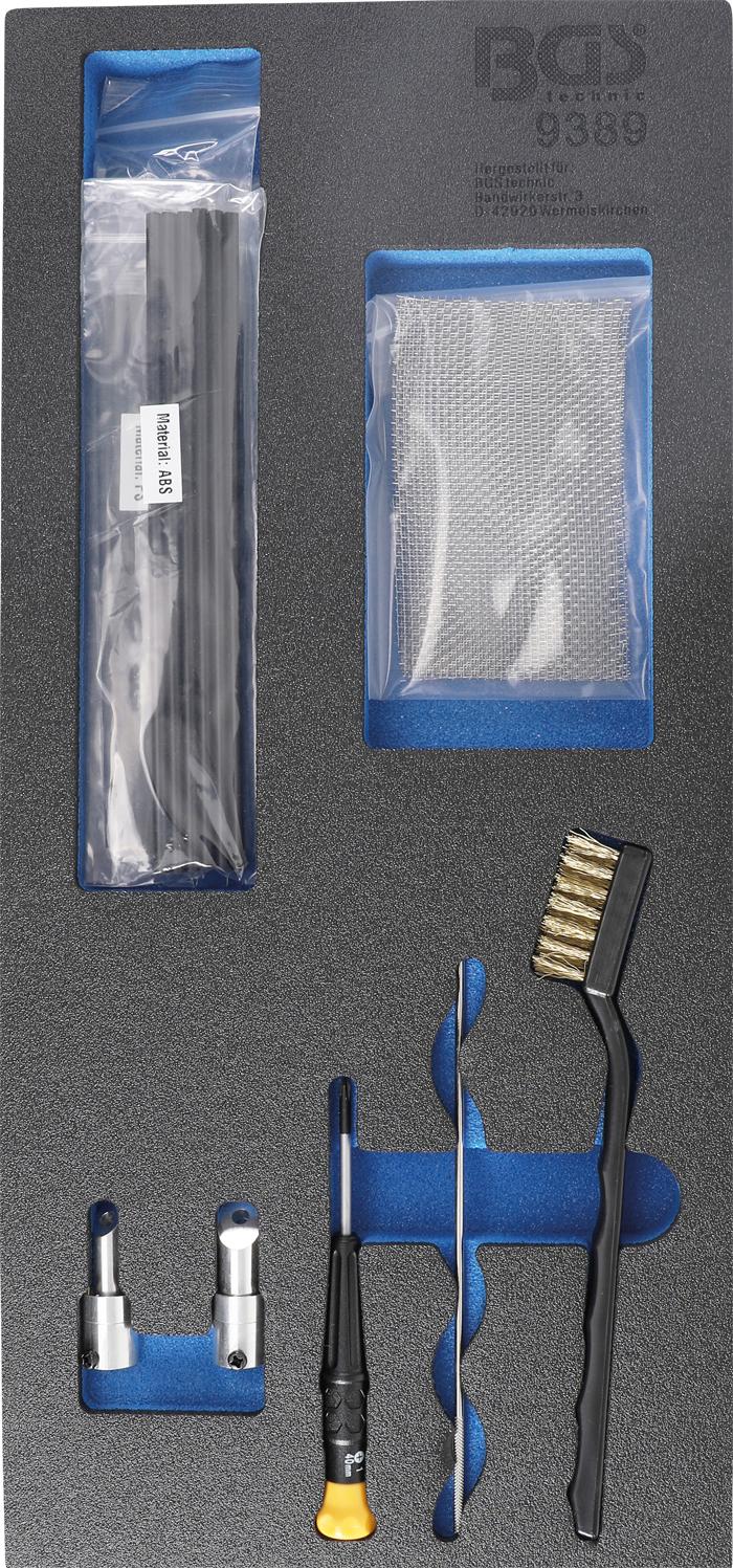 TOOL TRAY 1/3: CONSUMABLES | FOR PLASTIC REPAIR SET BGS 9388 (9389)