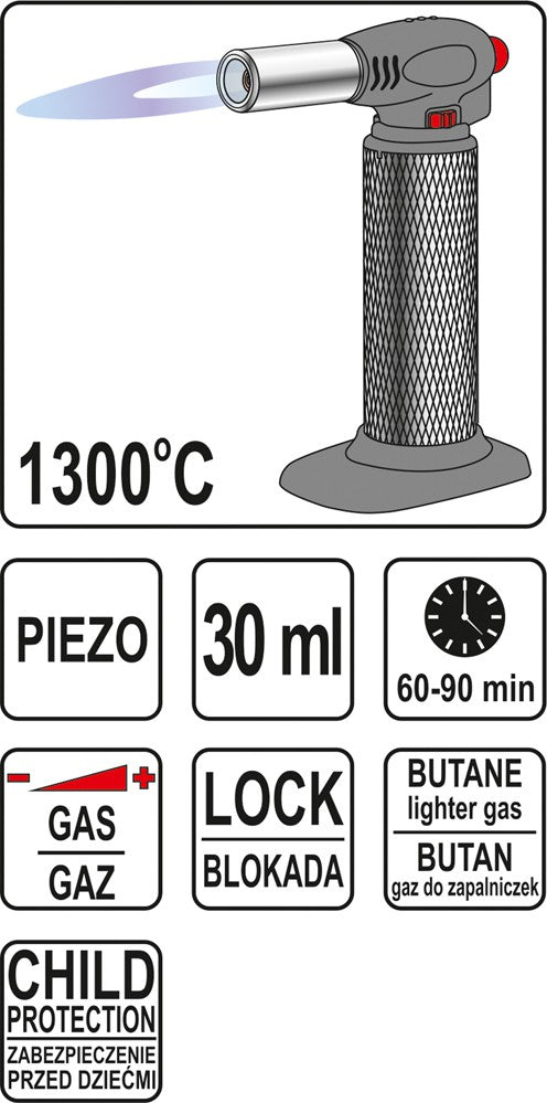 BUTANE TORCH (YT-36700)