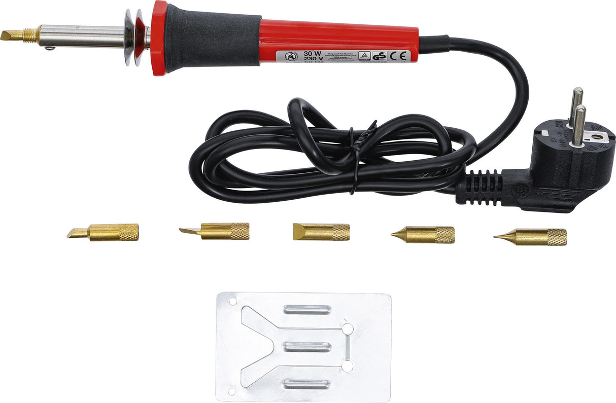 BURNING AND SOLDERING IRON INCL. ACCESSORIES | 7 PCS. (9941)