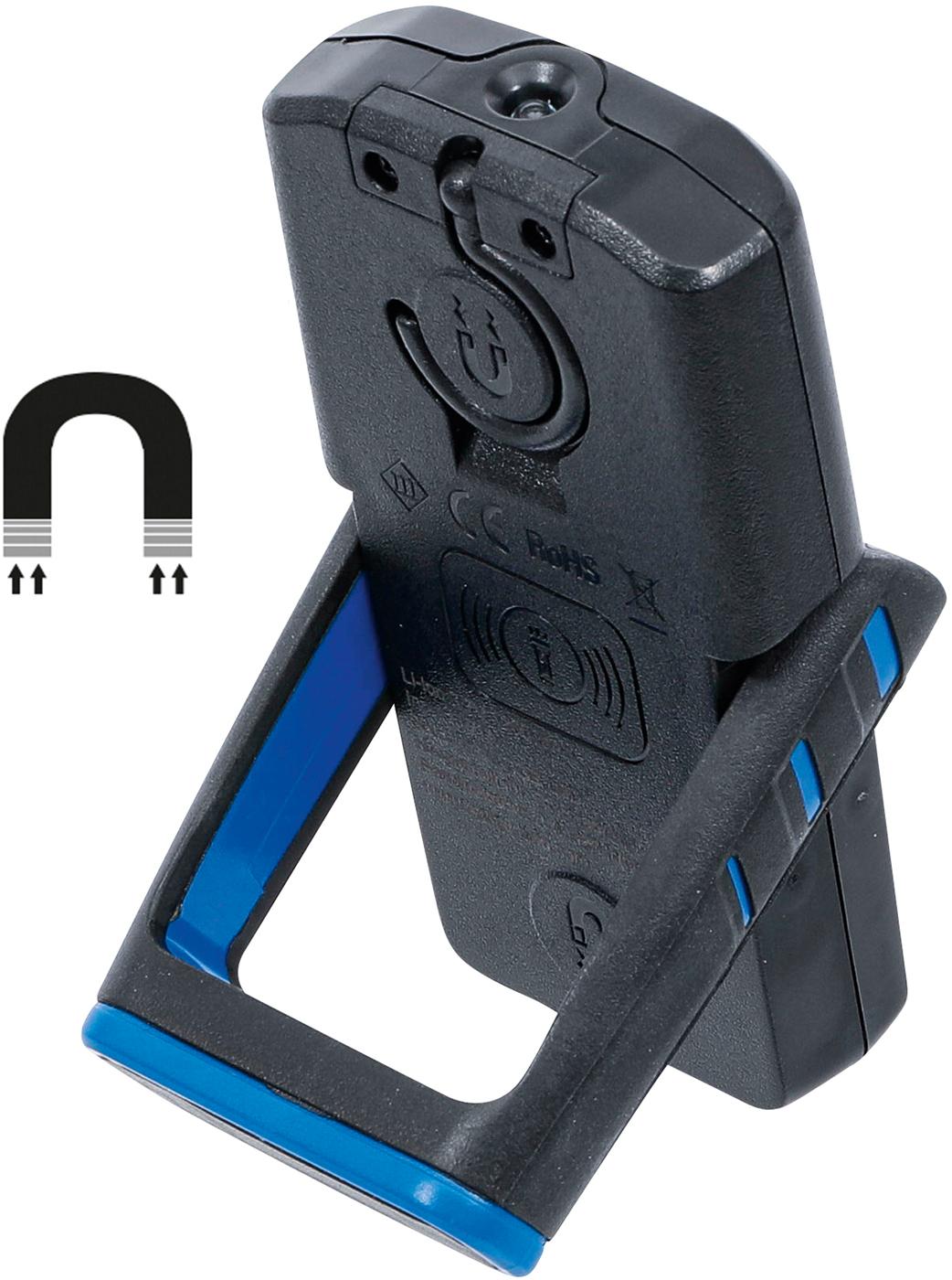 COB LED WORKSHOP LAMP WITH MAGNET AND HOOK | FOLDABLE | WITH WIRELESS CHARGING FUNCTION (85331)