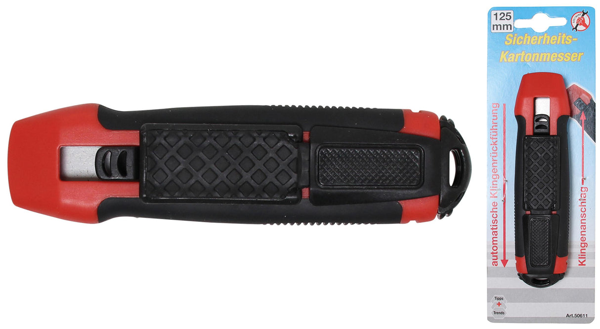 SAFETY KNIFE FOR CARDBOARD | 125 MM (50611)