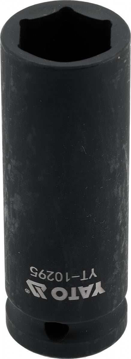 IMPACT SOCKET HEXAGONAL LONG | 12.5 MM (1/2") | 19 MM (YT-10295)