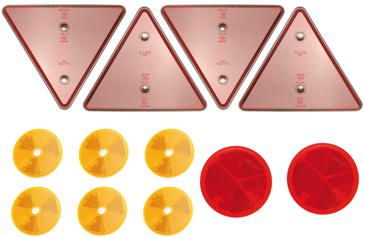 TRAILER REFLECTOR SET | 12 PCS. (8635)