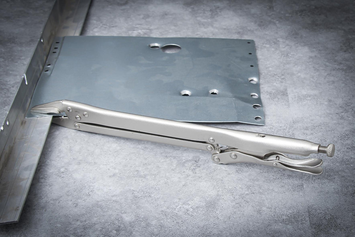 LOCKING LONG NOSE GRIP PLIERS | 380 MM (4496)