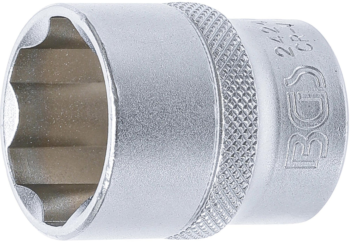SOCKET, SUPER LOCK | 12.5 MM (1/2") DRIVE | 24 MM (2424)