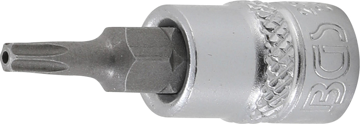 BIT SOCKET | 6.3 MM (1/4") DRIVE | T-STAR TAMPERPROOF (FOR TORX) T15 (2358)