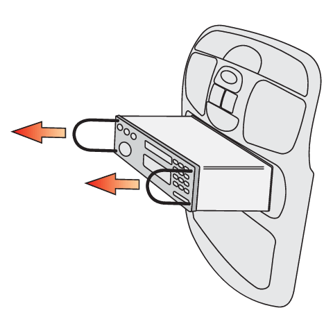 RADIO REMOVAL TOOL SET (YT-0838)