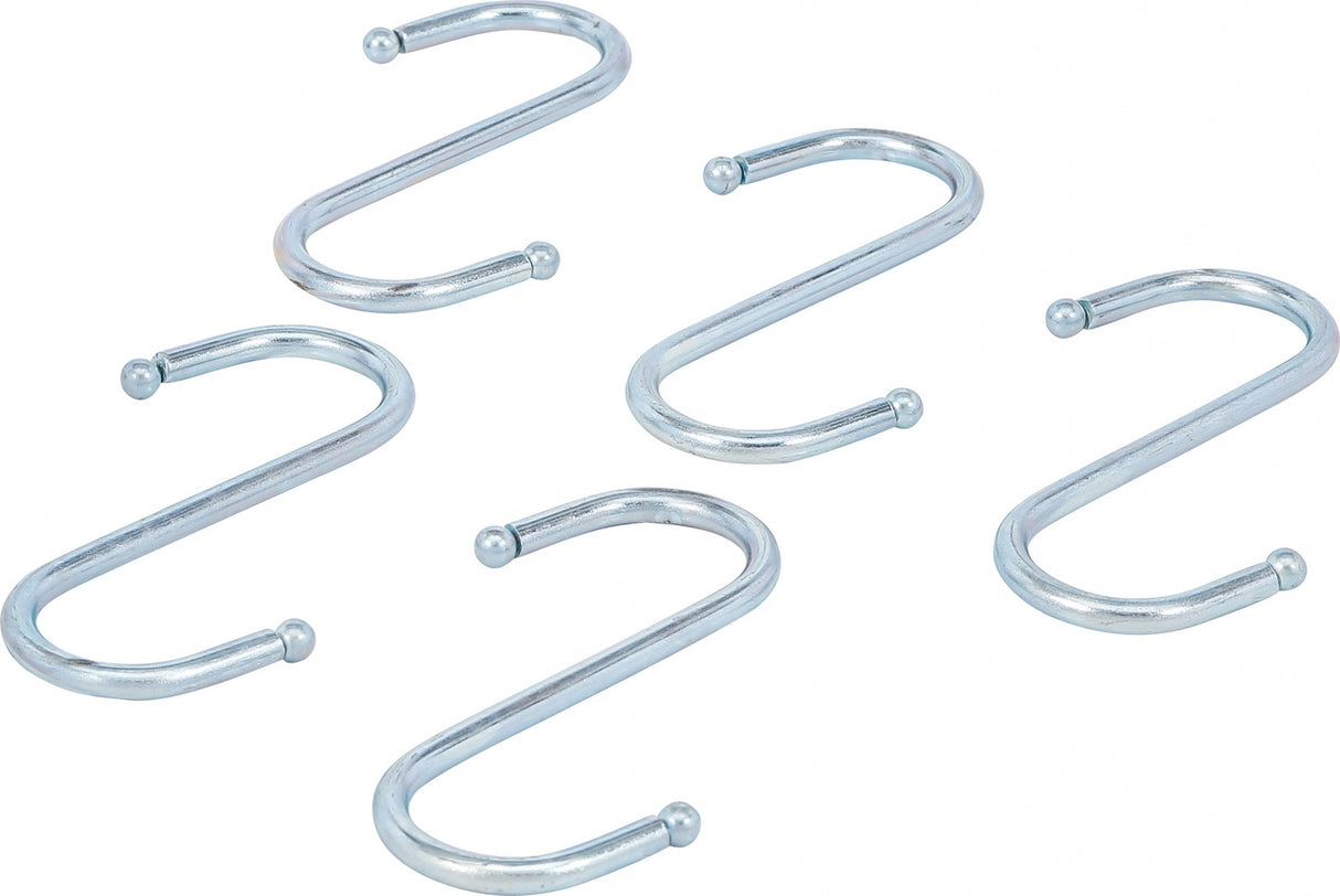 HOOK SET | S-SHAPE | 100 MM | 5 PCS. (88325)