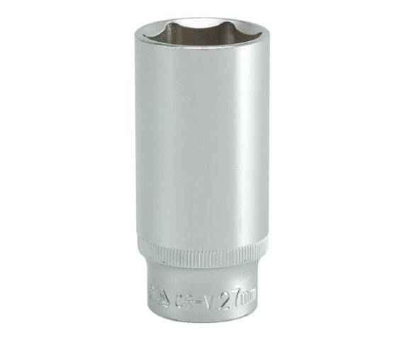 SOCKET 27MM 1/2" 6PT CV DEEP (YT-1238)