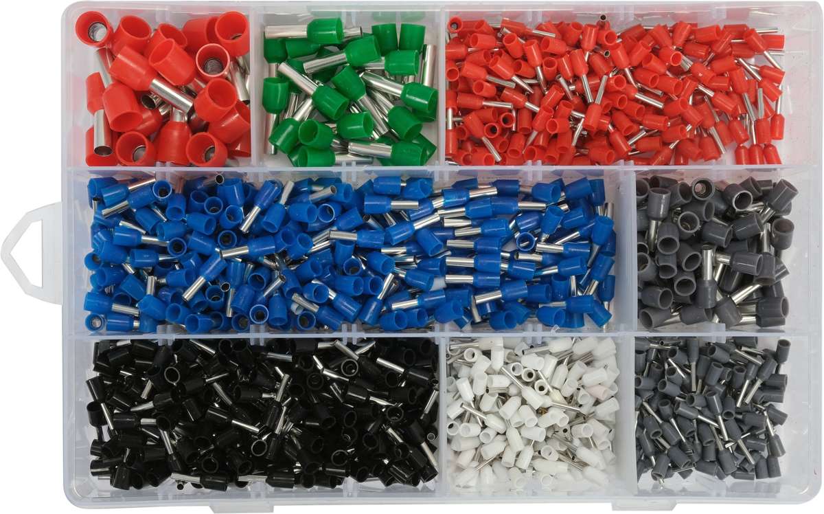 1200PC INSULATED CRIMP BOOTLACE FERRULES (YT-068914)