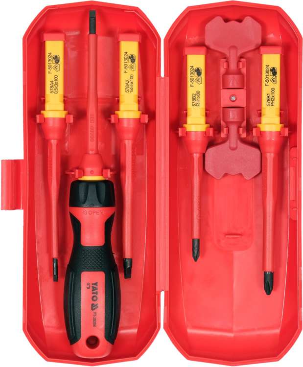 VDE SCREWDRIVERS SET 8 PCS (YT-28294)