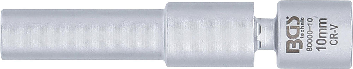 SWIVEL GLOW & SPARK PLUG SOCKET | 10 MM (3/8") | 10 MM (80000-10)
