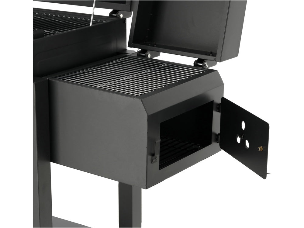 CHARCOAL BBQ DELUXE WITH SMOKER (99925)