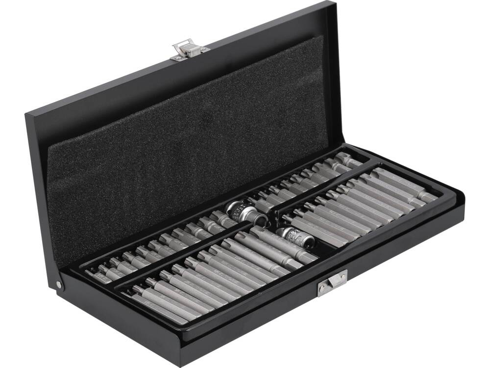 SCREWDRIVER BIT SET TORX SE.& RIBE 42PCS (YT-0420)