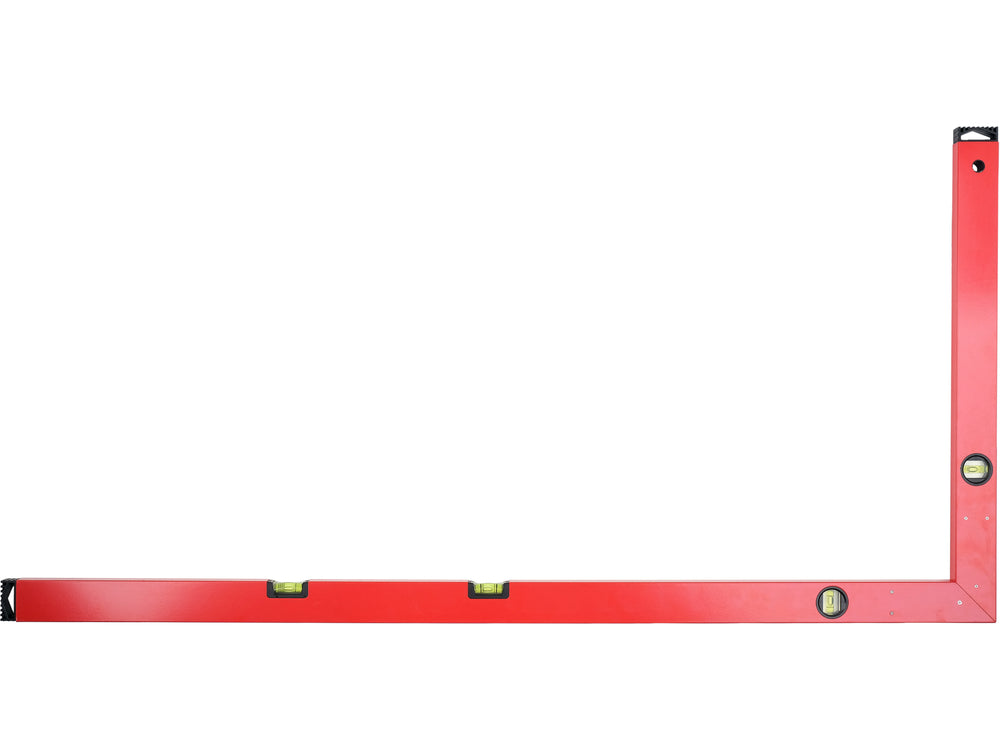 RECTANGULAR SPIRIT LEVEL/SQUARE ALUMINUM 1200 X 600 MM (YT-70749)