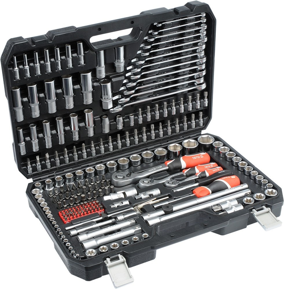 SOCKET SET 1/4", 3/8" & 1/2" 216PCS (YT-38841)