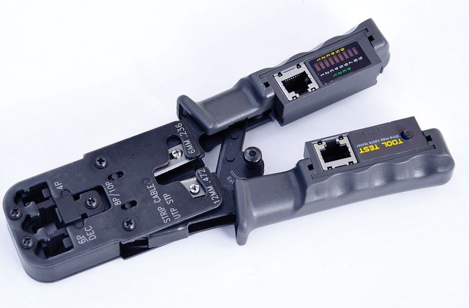 WIRE TESTER | CRIMPING PLIERS FOR WIRE CONNECTORS | 2 IN 1 (HT022)